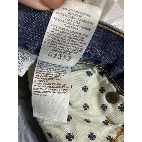 Lucky Brand Mens 34 x 30 410 Athletic Slim Leg Stretch Denim Jeans Medium Wash - Picture 13 of 13